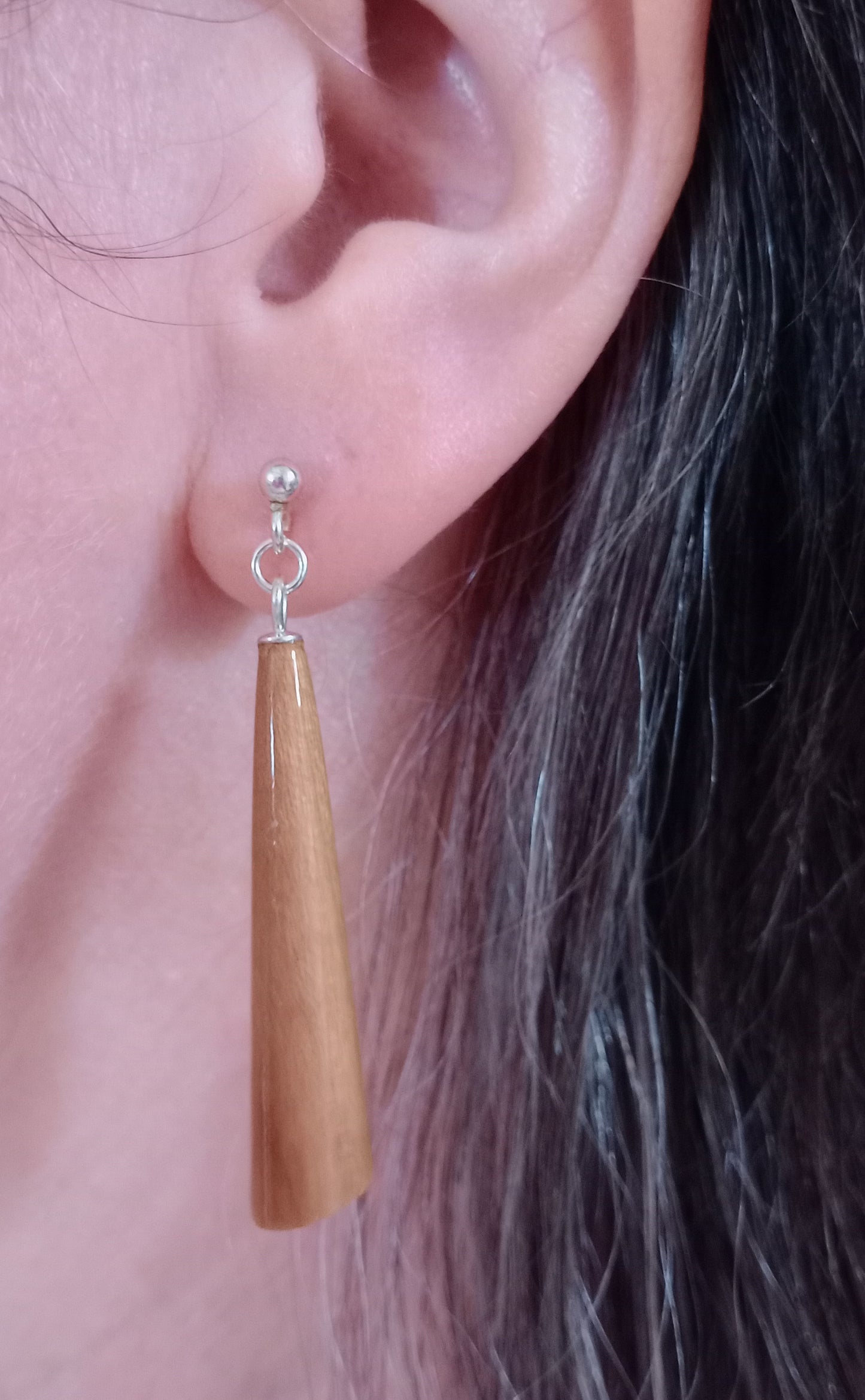 Beech pinnacle earrings