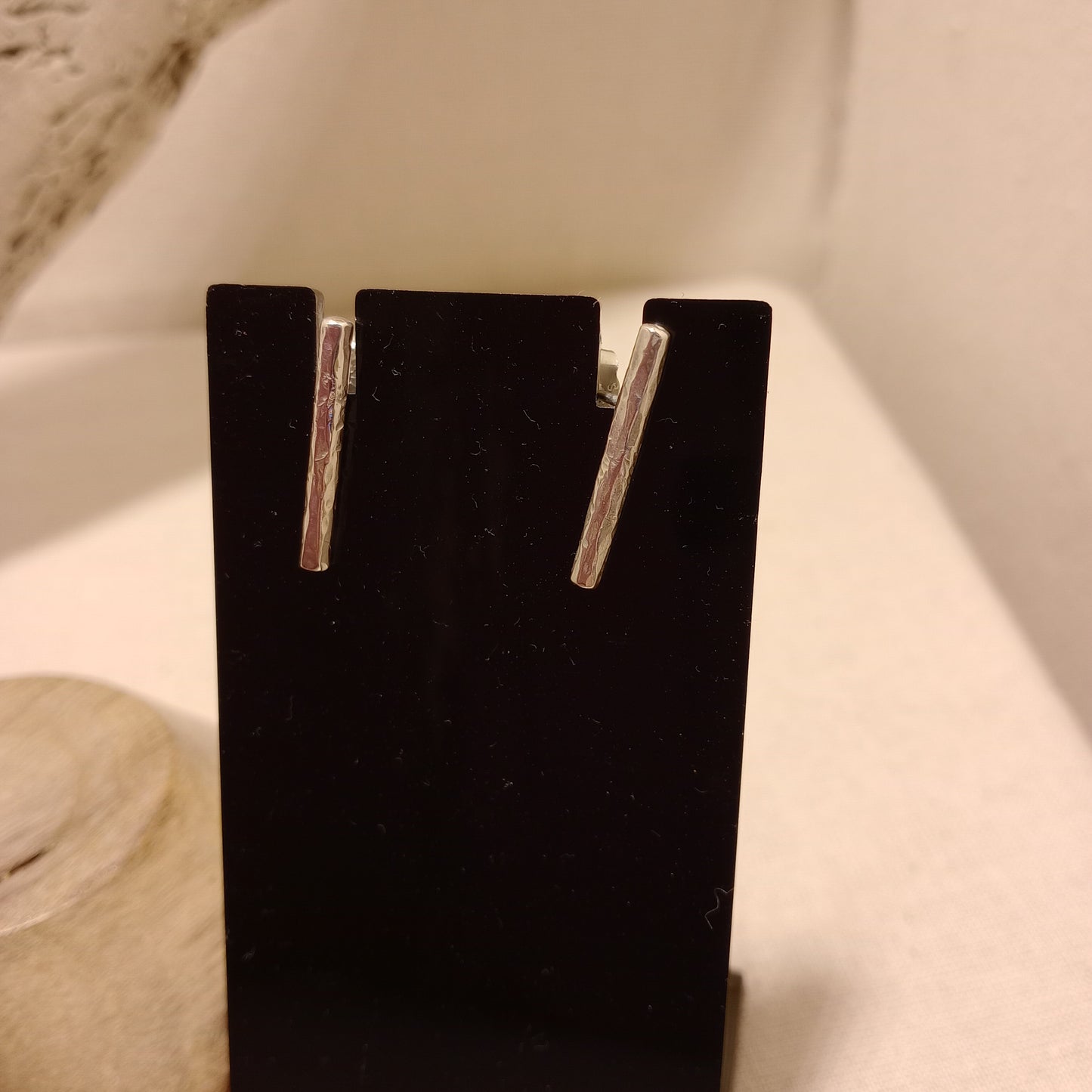 Sterling silver stud earrings