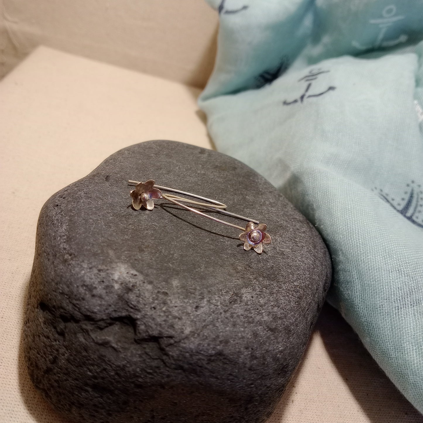 Forget me not earrings