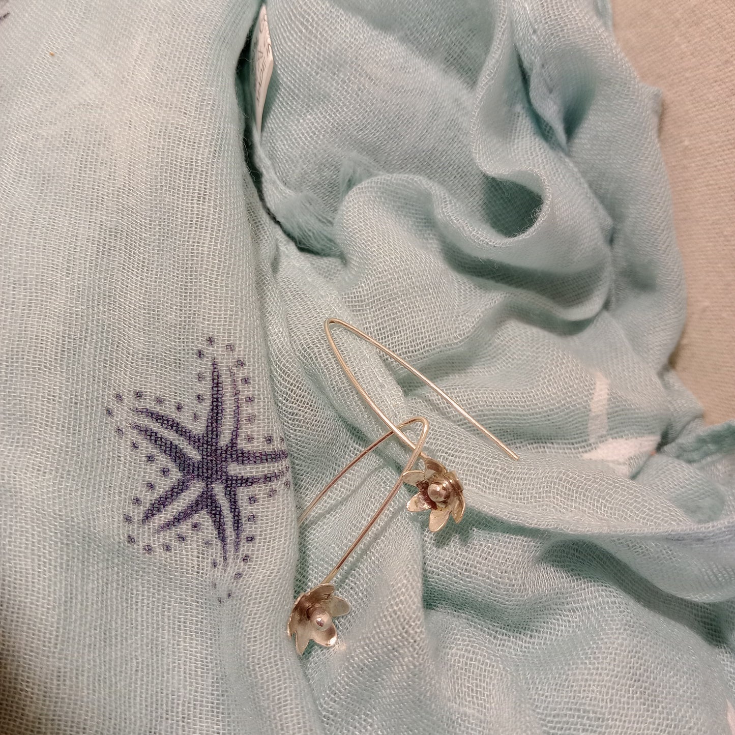 Forget me not earrings