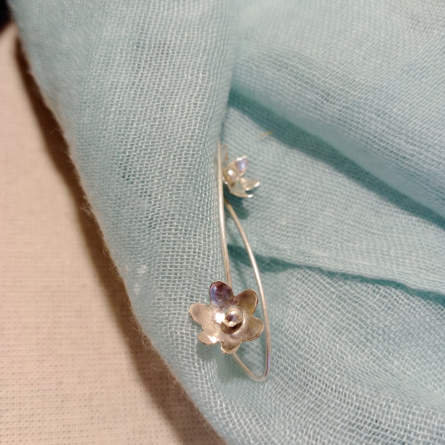 Forget me not earrings