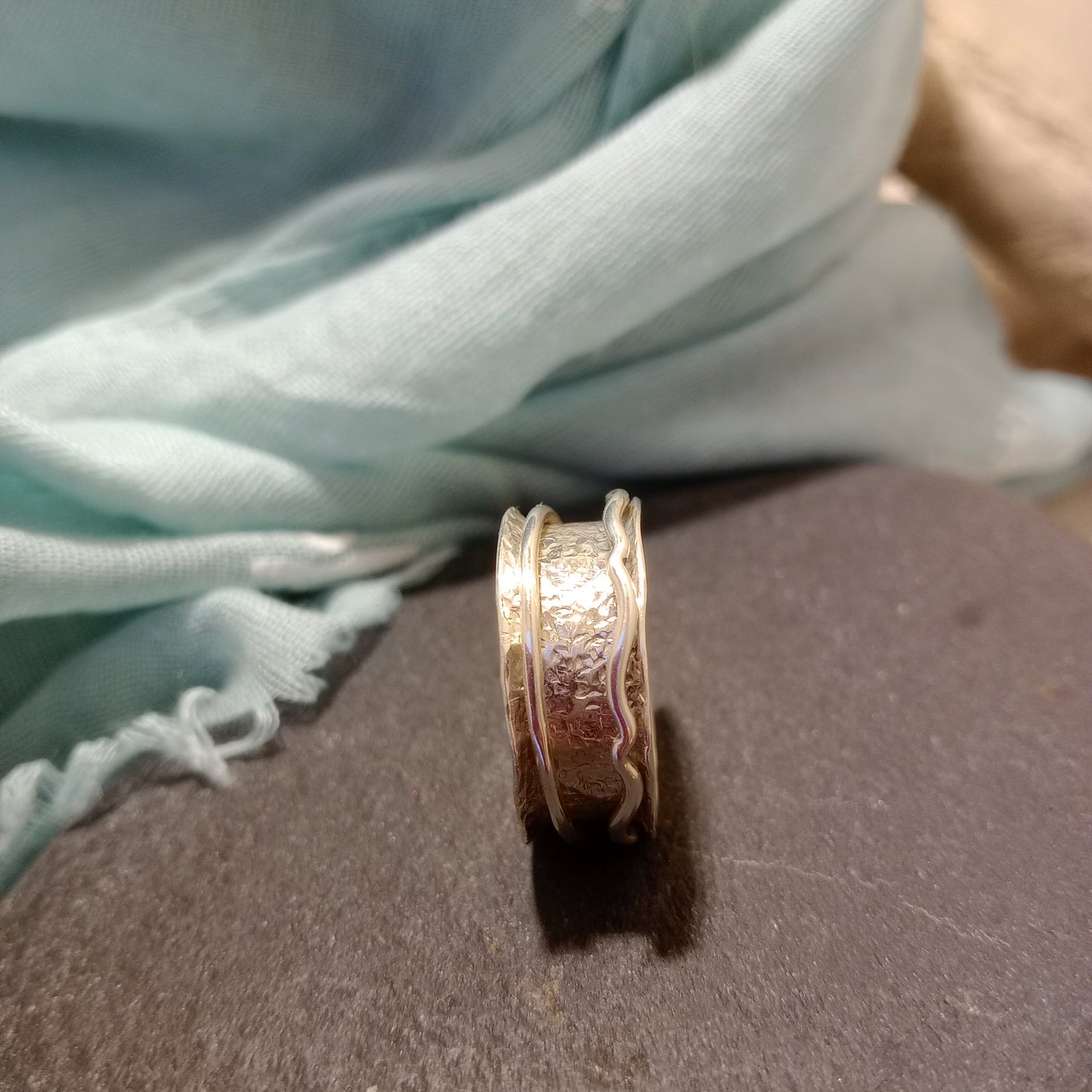 Spinner Ring in sterling silver