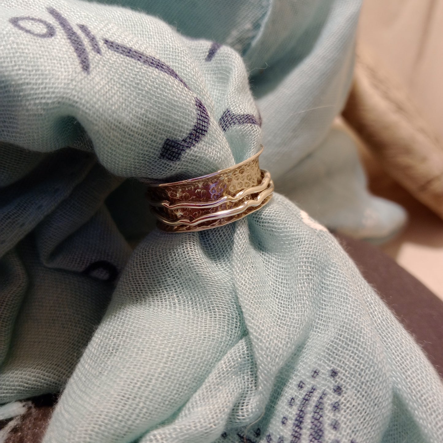 Spinner Ring in sterling silver