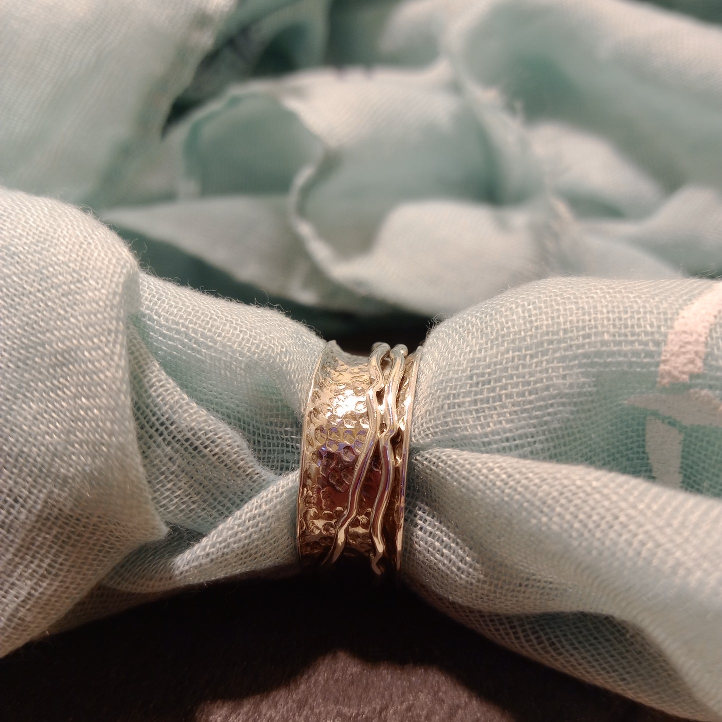 Spinner Ring in sterling silver