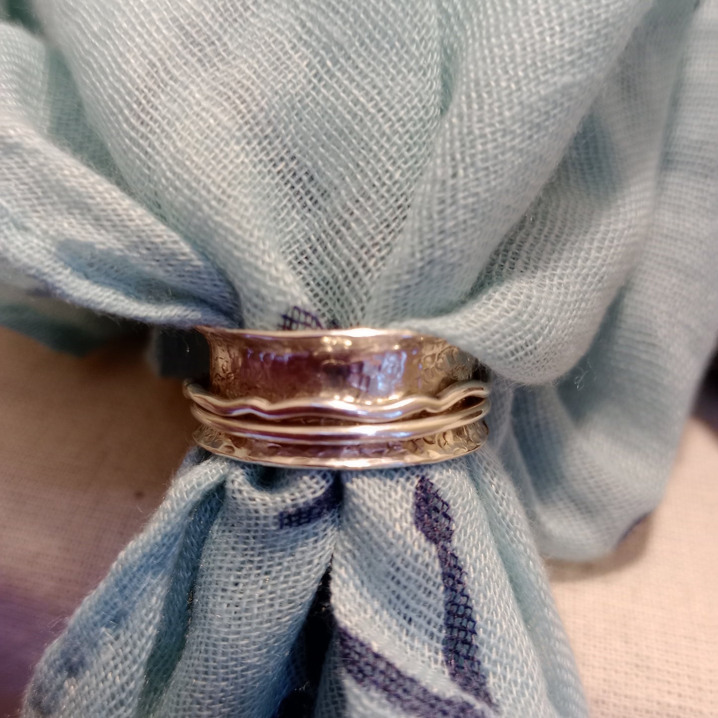 Spinner Ring in sterling silver
