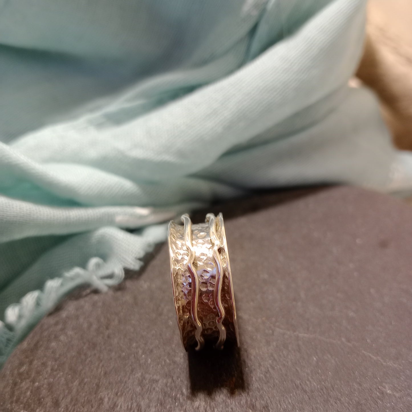 Spinner Ring in sterling silver
